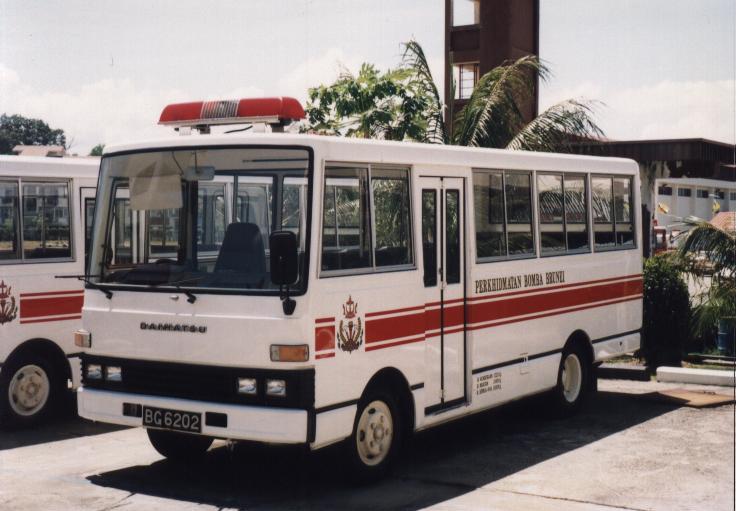 Brunei Daihatsu Bus