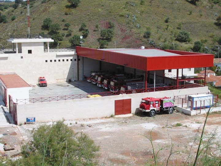Fire Station 2 Malaga Spain