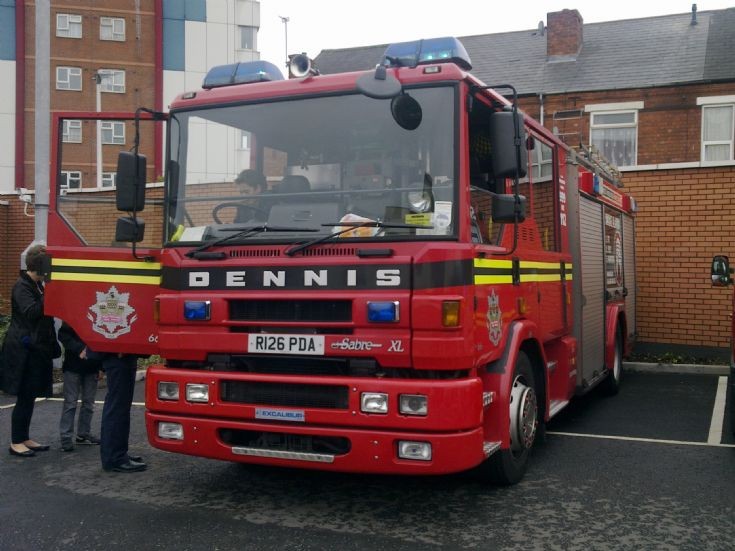 Dennis West Midlands R126 PDA