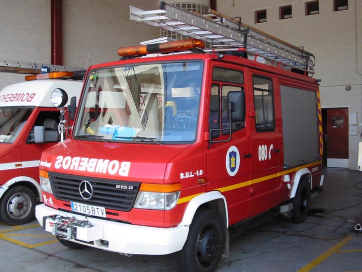 Malaga Spain Mercedes 815 D 
