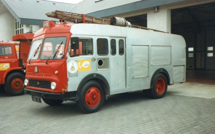 1968 Bedford TK Fire Appliance (Ireland).