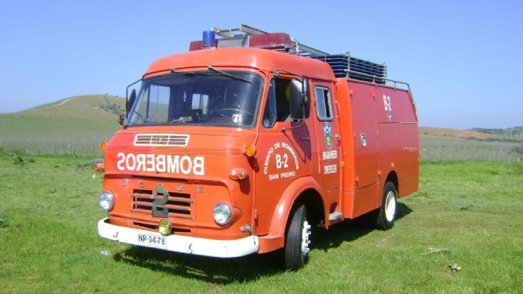 B-2 former Zwegegem Fire engine 