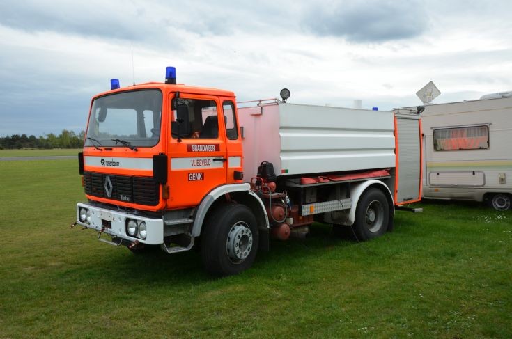 Water tanker Airport Zwartberg Belgium