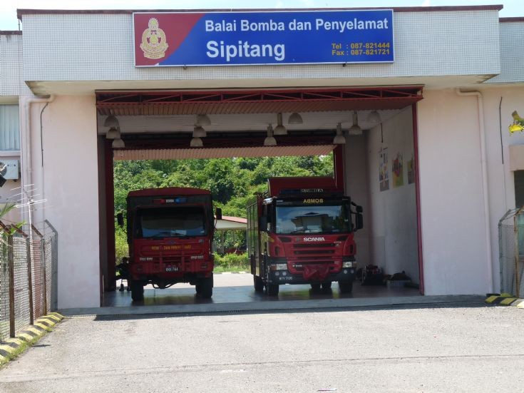 Sipitang fire and rescue station