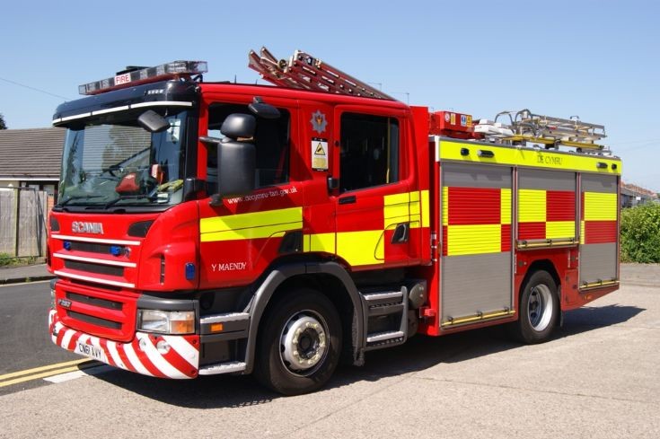 South Wales Scania/JDC Water Tender Ladder