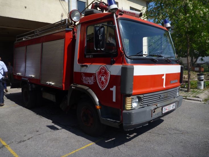 Ohrid Fire Station  Zastava pump