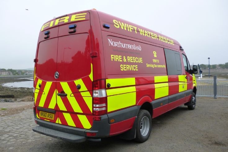 Northumberland FRS Mercedes Fast Water Rescue