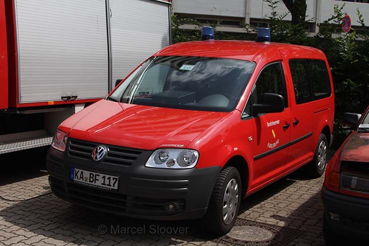 Berufsfeuerwehr Karlsruhe VW Caddy
