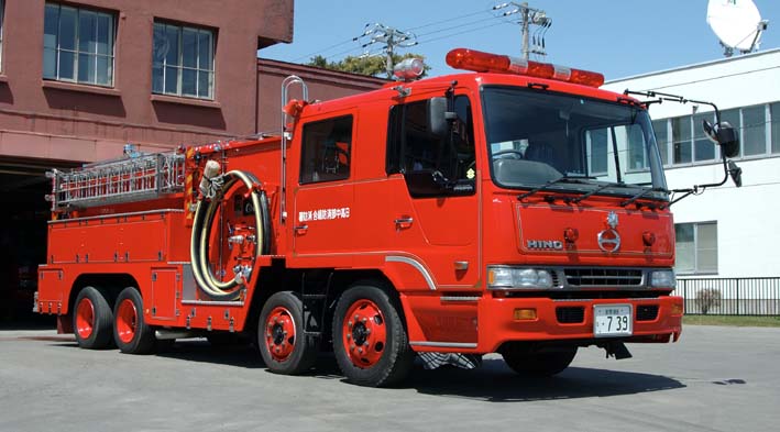 Hino / Morita large water tanker