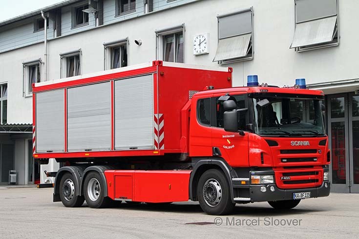 BF Karlsruhe Scania P400 Prime mover
