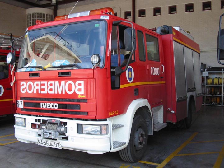Bomberos Malaga Iveco appliance