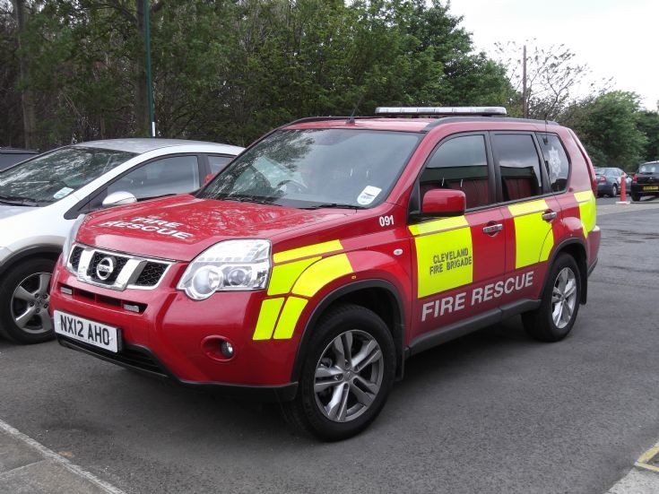 new nissan 4x4 cleveland fire brigade.