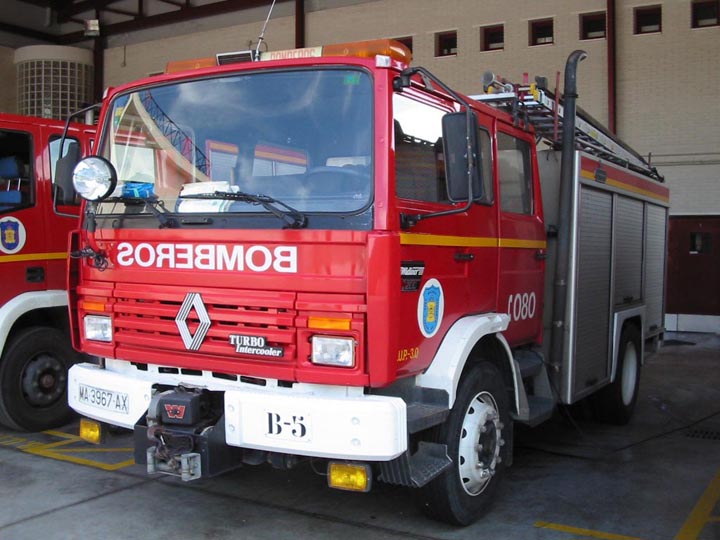 Bomberos Malaga Renault watertender