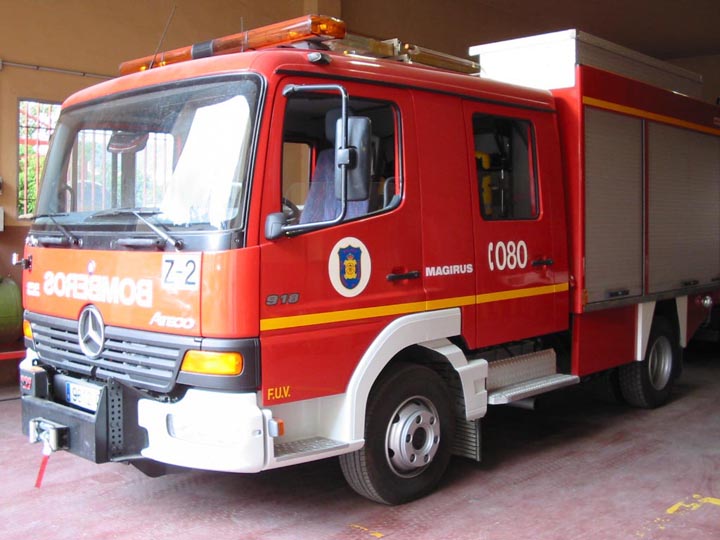 Bomberos Malaga Mercedes Atego