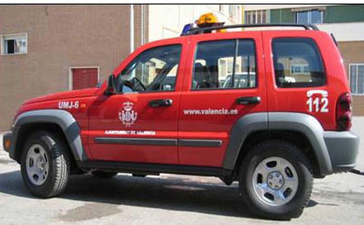 Photo of Bomberos Valencia, Spain Jeep Cherokee
