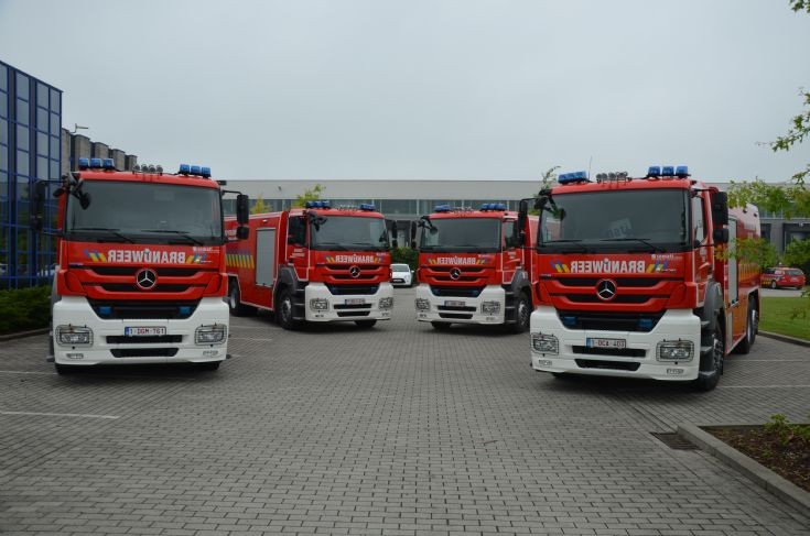 Water tankers Mercedes Somati Belgium