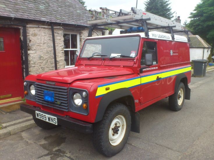 Strathclyde W989WNS Land Rover