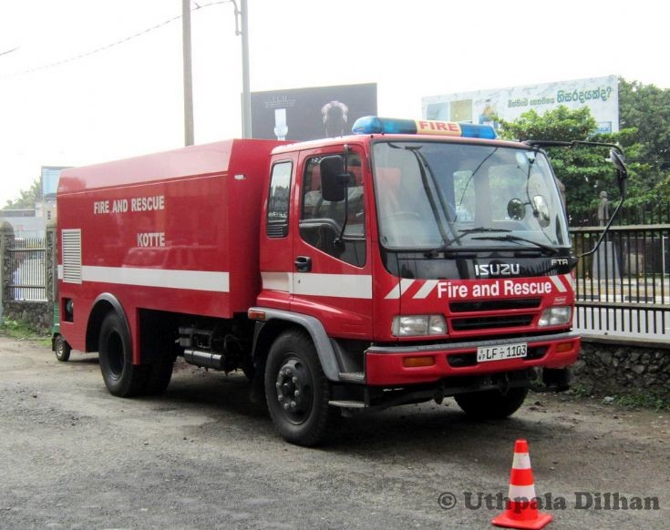 Fire and Rescue - Kotte Isuzu LF1103