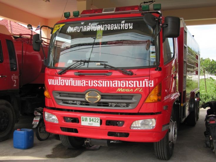Najomtien FB, Thailand, Pump Rescue Truck