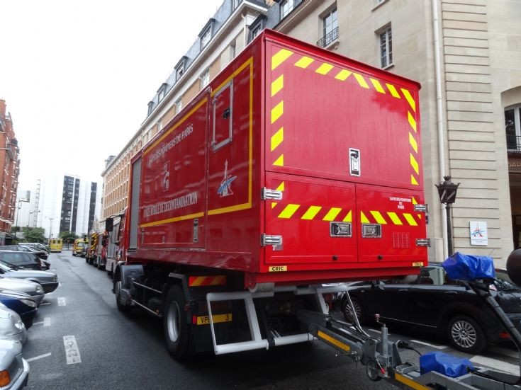 Renault Prime Mover of Paris Fire Brigade