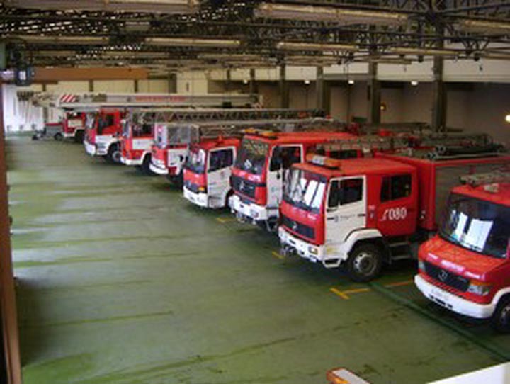 Fire Station of Galicia Comunity Spain