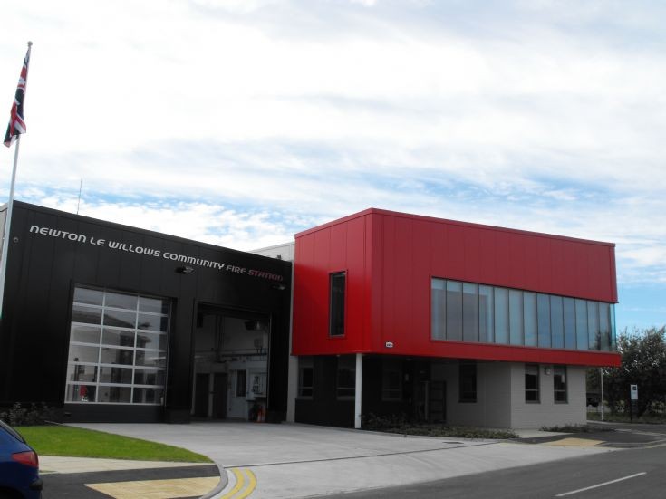 New Fire Station Newton-Le-Willows Merseyside