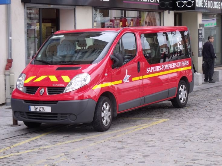 Renault Trafic SP274 Paris Fire brigade