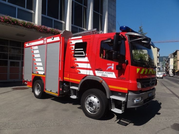 MB Pumper of Vevey Fire Department - Switzerland