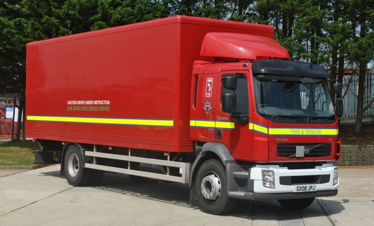 East Sussex Fire & Rescue Servive  Driver Training