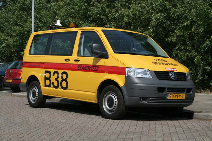 Fire brigade Amsterdam Airport Schiphol VW T5