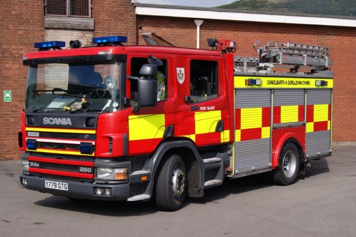 Mid and West Wales Scania Water Tender
