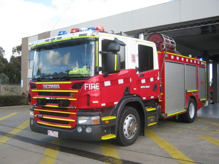 Fire Engines Photos Hoppers Crossing CFA Pumping appliance.