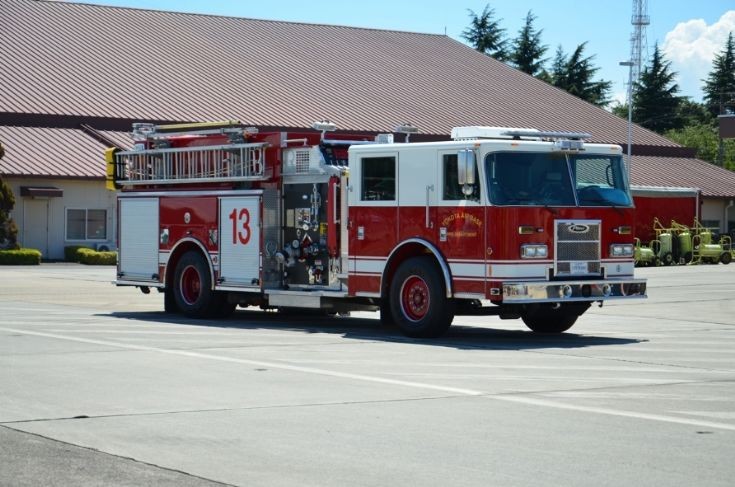 USAF Pierce New P22 Pumper
