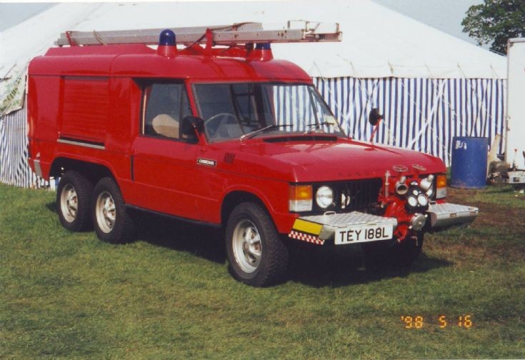 6x6 Range Rover . Gwynedd fire service 