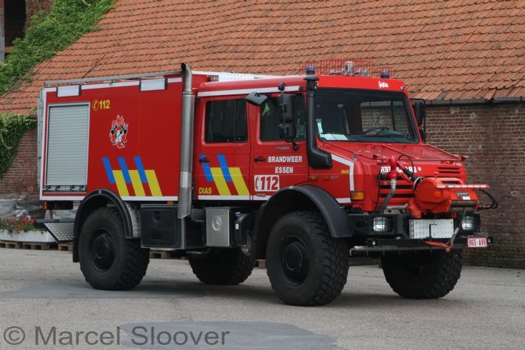 Brandweer Essen Mercedes Unimog E7 