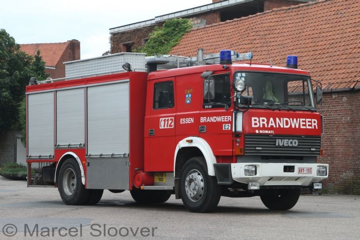 Brandweer Essen Iveco Somati pump E2