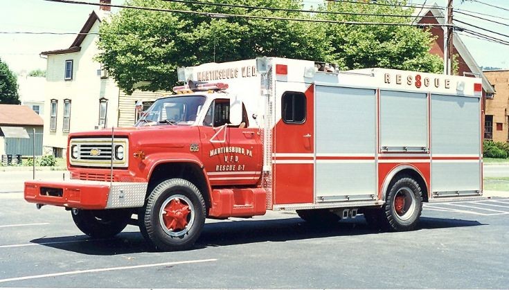1975 Chevy/1995 Bruco pumper-rescue