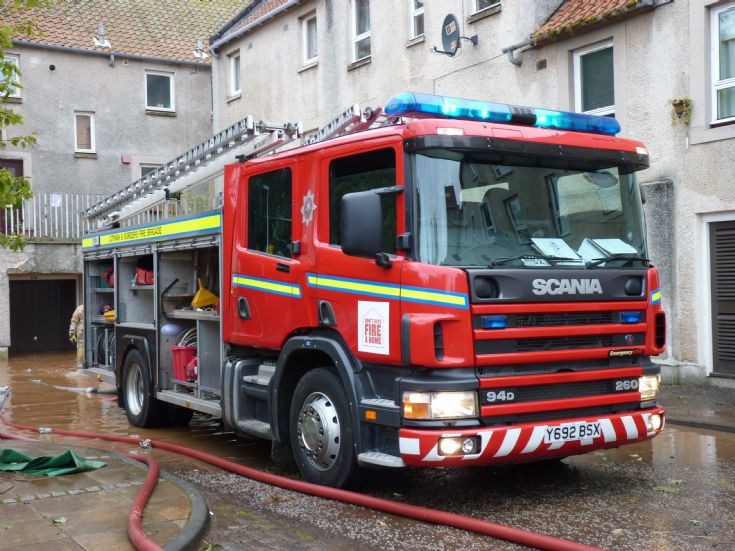 Lothian and Borders FRS Scania /E-one WRT/ET