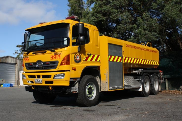 New Zealand Hino GGE384 Christchurch