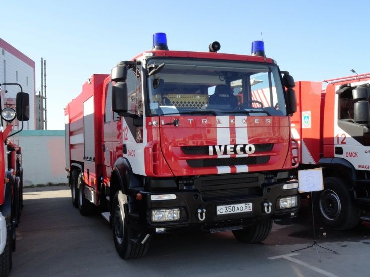 Iveco Magirus - Trakker Omsk Fire dept