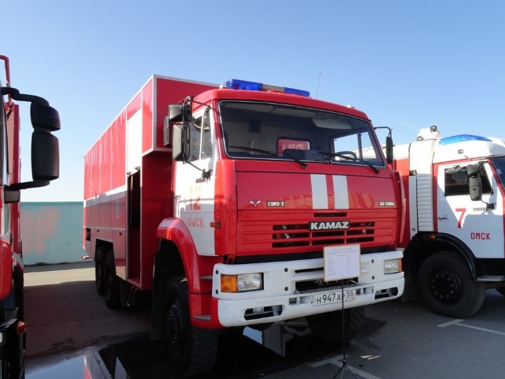 KAMAZ-6522 Omsk Fire dept