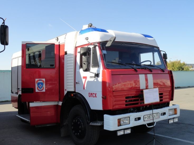 KAMAZ-53253 Omsk Fire dept