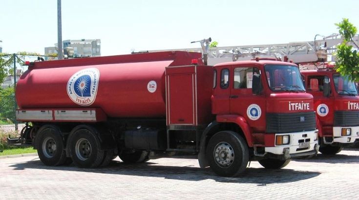 BMC Fatih Water Tanker 1 Antalya Fire service