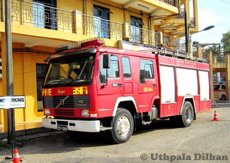Fire and Rescue Kotte Sri Lanka Volvo