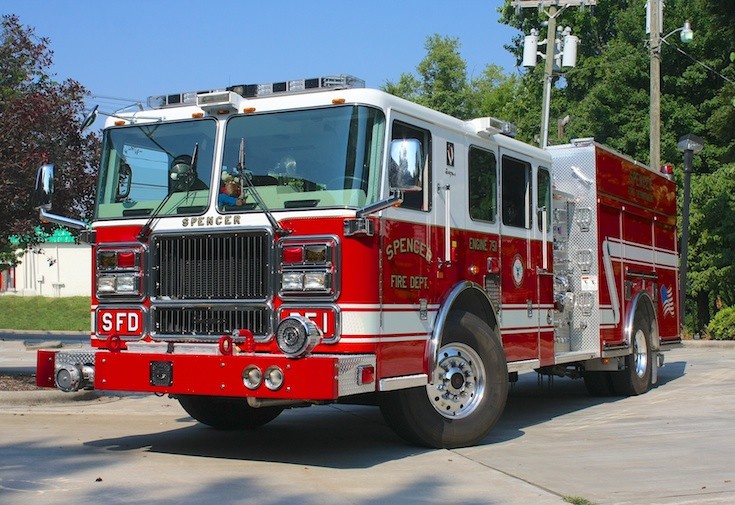 Spencer Fire dept NC E-751 Seagrave 