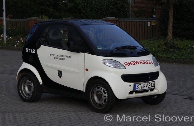 Feuerwehr Emsdetten Smart ForTwo
