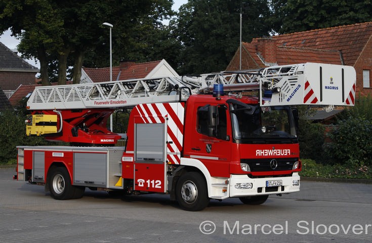 Feuerwehr Emsdetten Mercedes Magirus ladder