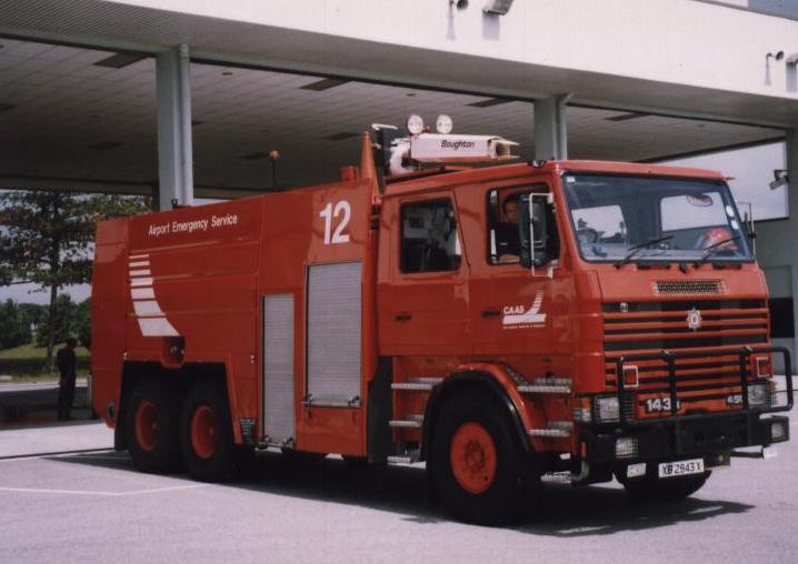 Singapore Shangi Airport Scania