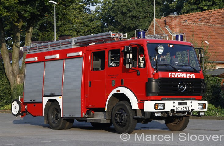 Feuerwehr Emsdetten Mercedes Schlingmann LF16/12