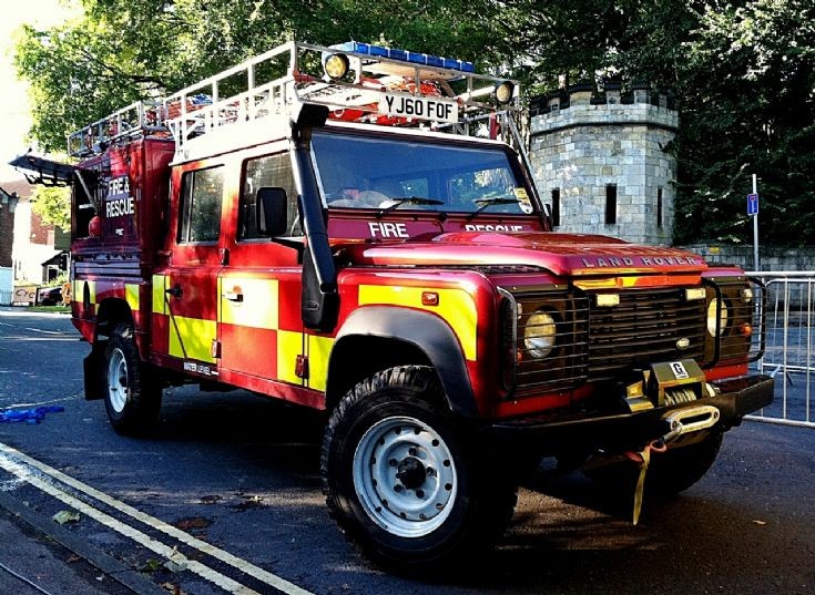 Land Rover Swift water rescue unit YJ60 FOF